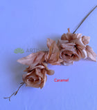 F0399 Boho Style Rose Spray 78cm 6 Colours