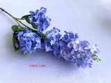 F0404 Hyacinth / Stock Flower Stem 76cm 5 Colours