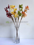 F0409 Synthetic Kangaroo Paw Spray 61cm 4 Colours | ARTISTIC GREENERY