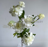 F0418 Silk White Jasmine Flower 69cm | ARTISTIC GREENERY