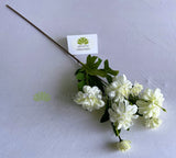 F0418 Silk White Jasmine Flower 69cm | ARTISTIC GREENERY