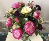 FA1050 Spring Colour Floral Arrangement 60cm Tall