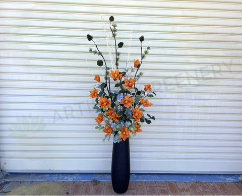 FA1071 Floor Floral Arrangement - Magnolia & Twigs 190cm | ARTISTIC GREENERY