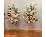 For Hire - Blush Pink & White Arrangement 150cm (Code: HI0018) ARTISTIC GREENERY