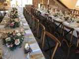 For Hire - Rustic Style Table Centrepiece 60cm (Code: HI0013)