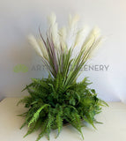 For Hire - Artificial Pampa Grass Centrepiece 95cm Height (Code: HI0033)