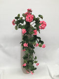 HP0042 Hanging Geranium Bush 77cm 5 Colours