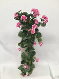 HP0042 Hanging Geranium Bush 77cm 5 Colours