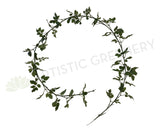 HP0063 Small Rose Leaves Garland 180cm Green (SPECIAL)