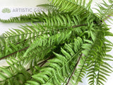 HP0076 Faux Hanging Boston Fern 128cm | ARTISTIC GREENERY