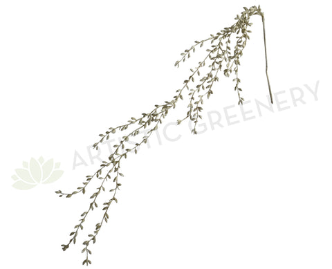 HP0091Artificial String of Teardrops 116cm Cream Artificial Hanging Plant Australia