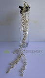 HP0091Artificial String of Teardrops 116cm Cream | ARTISTIC GREENERY 