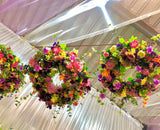 For Hire - Hanging Floral Wreath 80cm Diameter