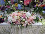 For Hire - Bridal Table Centrepiece (Pink) 100cm