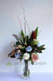 FA1104C - Natural Style Floral Arrangement with 400ml Water Resin (90cm Height) | ARTISTIC GREENERY