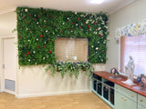 Villa Terenzio Marangaroo Italian Aged Care - Custom-Design Greenery Wall Perth Australia | ARTISTIC GREENERY