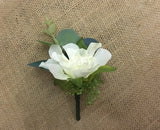 Round Bouquet - Rustic White - Chenelle