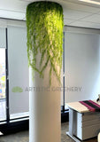 Schlumberger Australia (Perth) - artificial creepers climbing plants for column pillar | ARTISTIC GREENERY