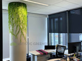 Schlumberger Australia (Perth) - artificial creepers climbing plants for column pillar | ARTISTIC GREENERY