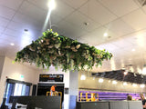 IGA Butler - Custom Designed Hanging Floral Ceiling