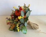 Artificial Round Native Bridal Bouquet - Native Flowers - Kate W | ARTISTIC GREENERY