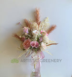 Dried Flowers Style Bouquet (Artificial Flowers) - Mixed Flowers - Cammy | ARTISTIC GREENERY WA Wedding Flowers Supplier