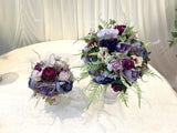 Round Bouquet - Purple - Rachel C