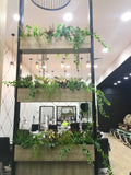 ProfessioNAIL Nail Salon Carousel - Hanging Greenery for Built-in Shelves