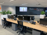 Shaw and Partners Perth - Artificial ZZ Plants & Areca Palm for Tambour Units | ARTISTIC GREENERY