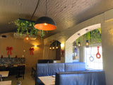 Chelsea Pizza (Nedlands) - Custom Designed Hanging Greenery Panels for Restaurant | ARTISTIC GREENERY