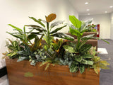 Edith Cowan University (ECU) Joondalup - Building 19 Lobby area- Artificial Plants for Built-in Cabinets / Planters | ARTISTIC GREENERY