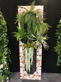 The Downpipe Vertical Garden (at Home Show Perth) 2018 - Variety of Artificial Flowers & Greenery