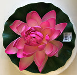 ACC0025 Floating Water Lily / Lotus Flower 3 Sizes Various Colours