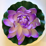 ACC0025 Floating Water Lily / Lotus Flower 3 Sizes Various Colours