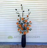 FA1071 Floor Floral Arrangement - Magnolia & Twigs 190cm | ARTISTIC GREENERY