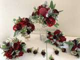 Round Bouquet - Burgundy - Chelsea VN