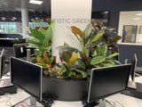 Edith Cowan University (ECU) Library - Artificial Plants for Built-in Cabinets / Planters | ARTISTIC GREENERY