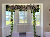 For Hire - Bridal Table Flower / Floral Backdrop 220cm wide x  240cm tall (adjustable) Code: HI0043 | ARTISTIC GREENERY