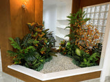 Home Interior Design and Artificial Plants Installation Foyer Area - Thornlie WA | ARTISTIC GREENERY