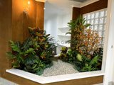 Home Interior Design and Artificial Plants Installation Foyer Area - Thornlie WA | ARTISTIC GREENERY