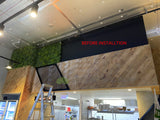 Smash Grill (FOMO FREO) Fremantle - Feature Wall & Creeping Greenery | ARTISTIC GREENERY