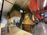 Smash Grill (FOMO FREO) Fremantle - Feature Wall & Creeping Greenery | ARTISTIC GREENERY