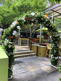 The Garden (Leederville) - Native Flower Wall / Arches / Truss Pavilion Hire