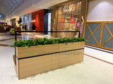 Caffissimo Cafe Kiosk Whitford  - Small Greenery for Built-in Planters / Booths | ARTISTIC GREENERY Commerical Fitout with Artificial Plants WA