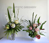 Tokyo Gas Australia Pty Ltd (Perth CBD) - Artificial Floral Arrangements for Reception | ARTISTIC GREENERY