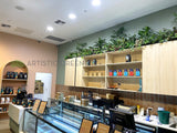 MK Espresso (Coolbellup WA) - Artificial Plants Above Cabinets | ARTISTIC GREENERY