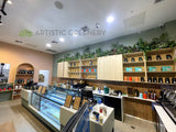 MK Espresso (Coolbellup WA) - Artificial Plants Above Cabinets | ARTISTIC GREENERY