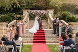 Round Wedding Bouquet - Pink & Natives - Angela M - Qualtiy Artificial Wedding Flowers Perth - ARTISTIC GREENERY