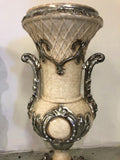 FG-K1221 Decorative Elegant Fiberglass Vase / Pot 93cm Tall - Cream