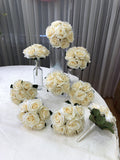 Round Bouquet - Ivory - Sunny M